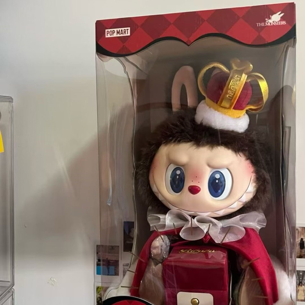 Pop Mart The Monsters Red and White Doll